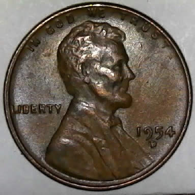 1954-D-Lincoln-Wheat-Cent-With-Nice-Delamination-Thank-You-Ramjethero!